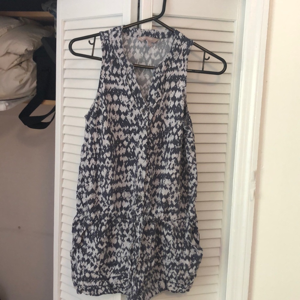 banana republic drawstring romper !